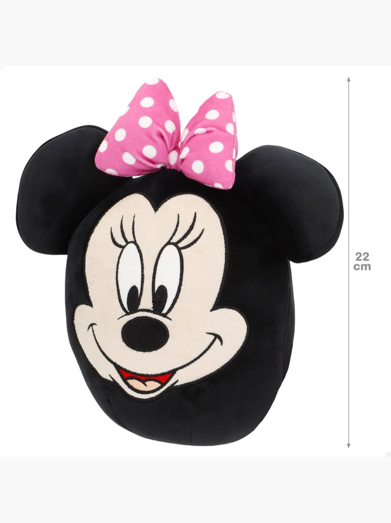 Coussin en peluche minnie mouse 22 cm + 3 ans Rose - Kiabi