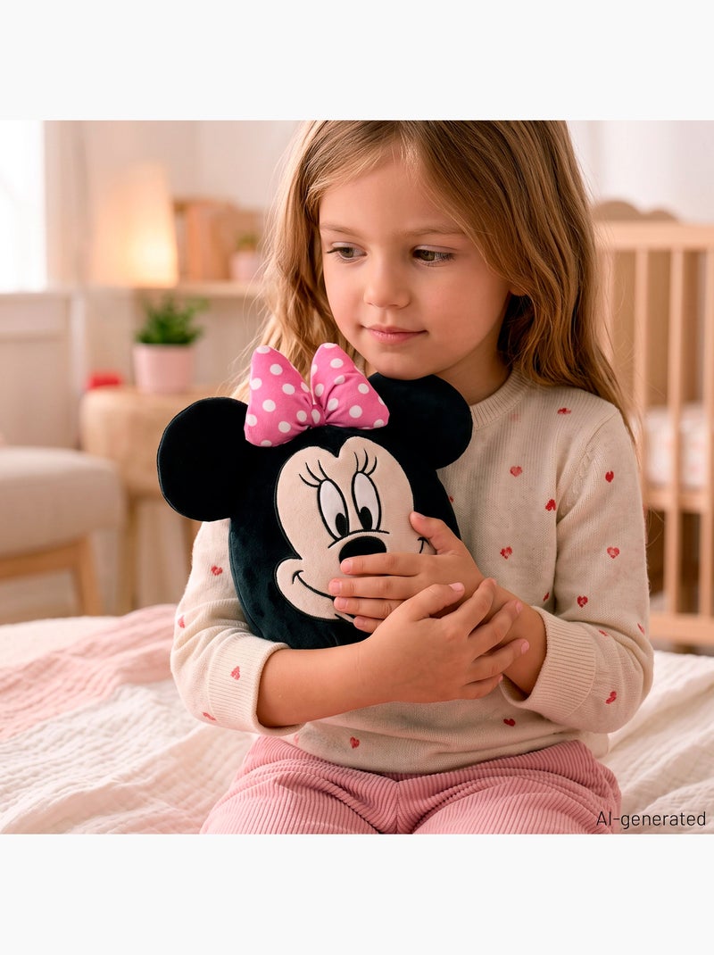 Coussin en peluche minnie mouse 22 cm + 3 ans Rose - Kiabi