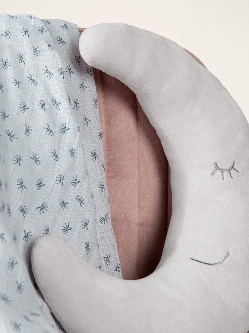 Coussin enfant demi-lune 'roba Style' Gris Argenté - Kiabi