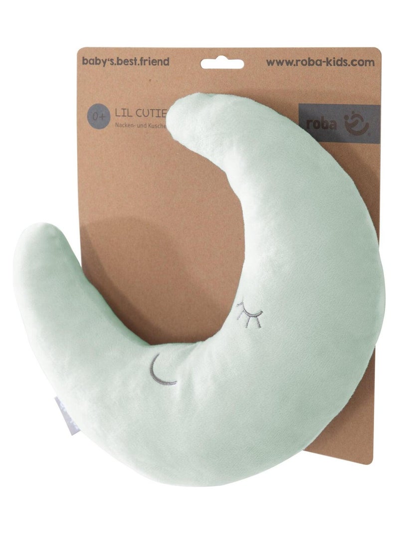 Coussin enfant demi-lune 'roba Style' Vert d'eau - Kiabi