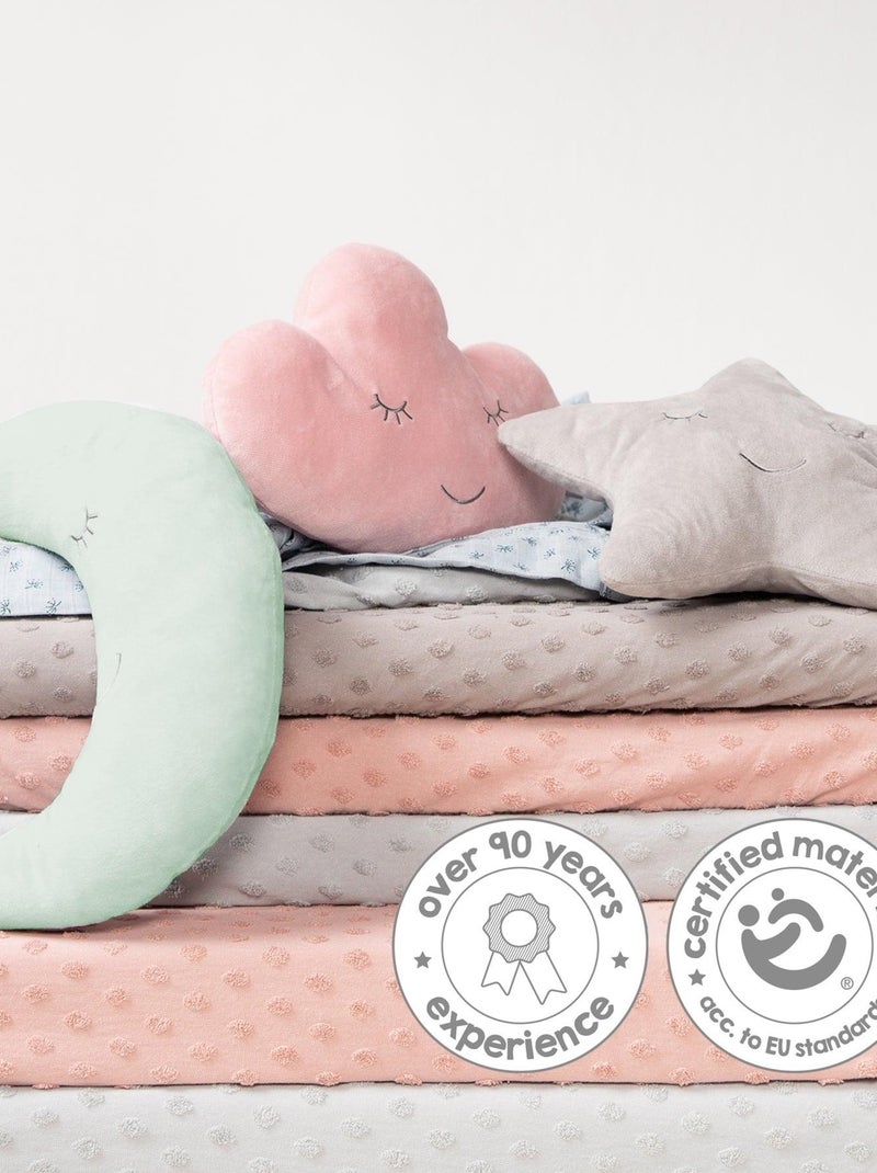 Coussin enfant demi-lune 'roba Style' Vert d'eau - Kiabi
