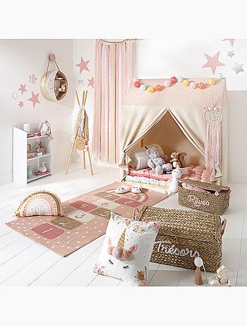 Coussin enfant forme licorne licorne
