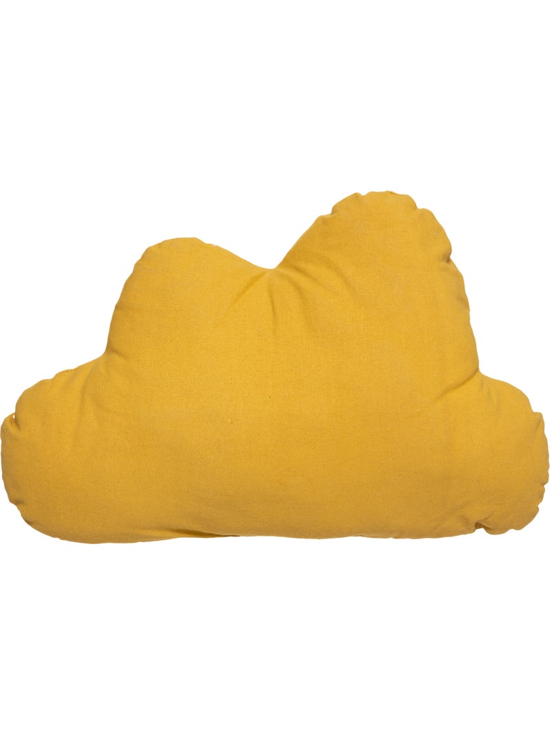 Coussin enfant forme nuage berlingot Ocre - Kiabi