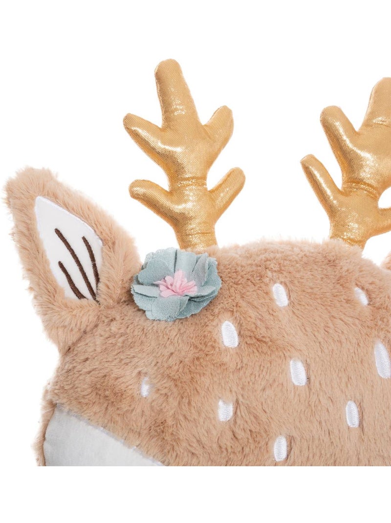 Coussin enfant tête de biche BICHE Marron - Kiabi