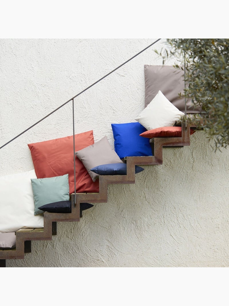 Coussin extérieur imperméable et déhoussable minorque Blanc - Kiabi