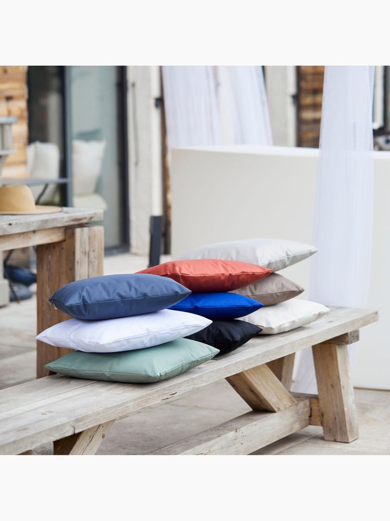 Coussin extérieur imperméable et déhoussable minorque Terracotta - Kiabi