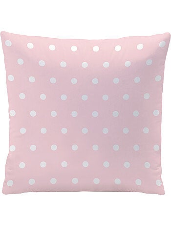 Coussin forme imprimé 100% polyester, hello kitty pois
