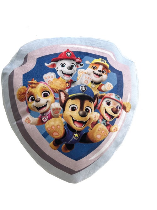 Coussin forme imprimé 100% polyester, pat patrouille joy - Kiabi
