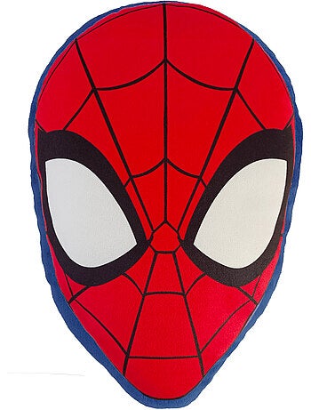 Coussin forme imprimé 100% polyester, spiderman hero head