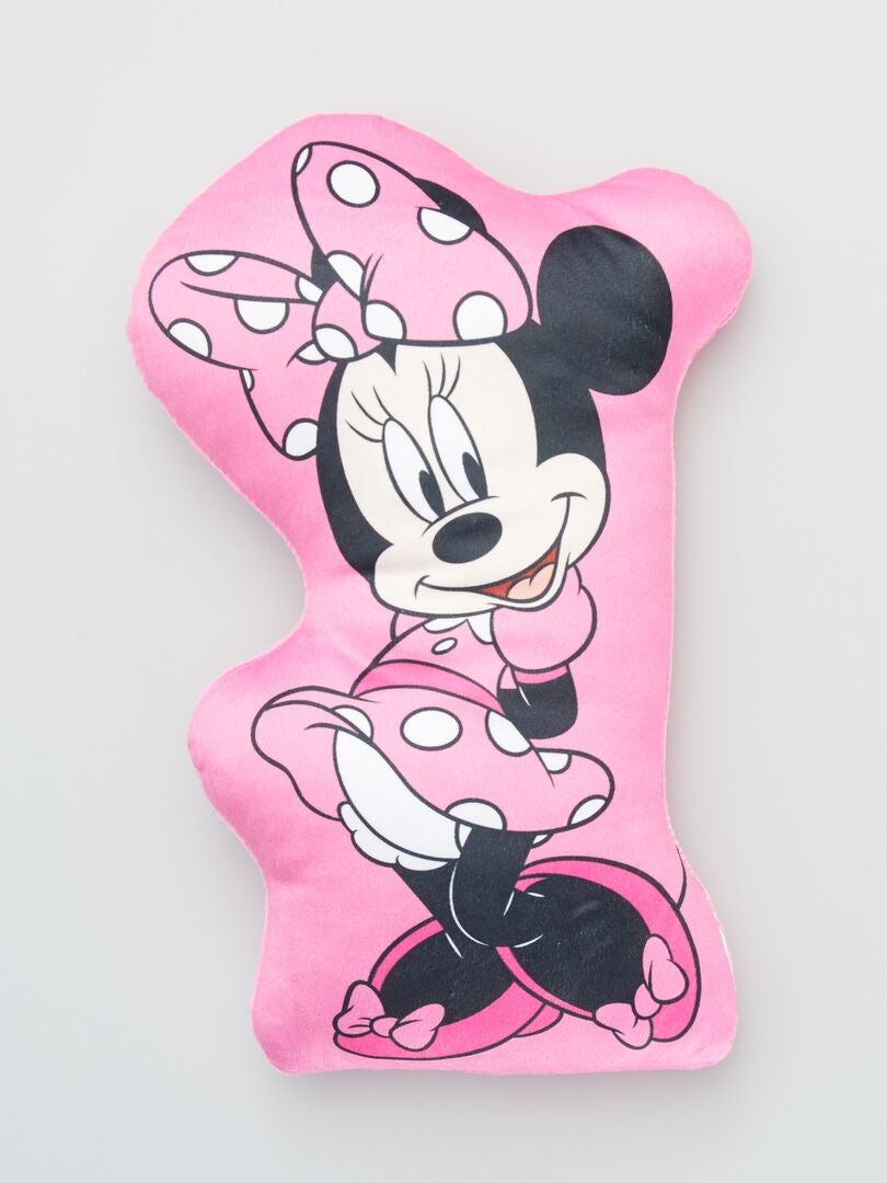 Coussin forme 'Minnie' de 'Disney' rose - Kiabi