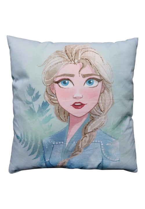 Coussin imprimé 100% coton, disney home frozen sisters - Kiabi