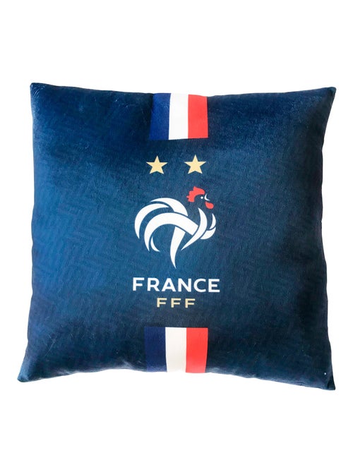 Coussin imprimé 100% coton, fff jacquard - Kiabi