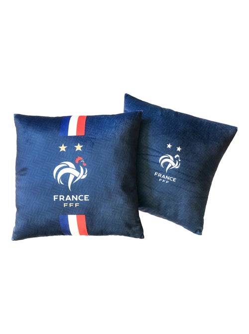 Coussin imprimé 100% coton, fff jacquard - Kiabi