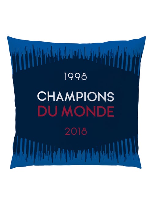 Coussin imprimé 100% polyester, fff champions - Kiabi