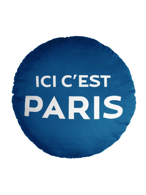 Coussin imprimé 100% polyester, psg équipe - Kiabi