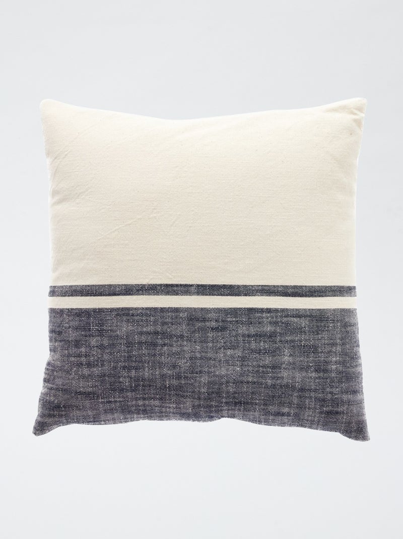 Coussin imprimé BLANC - Kiabi