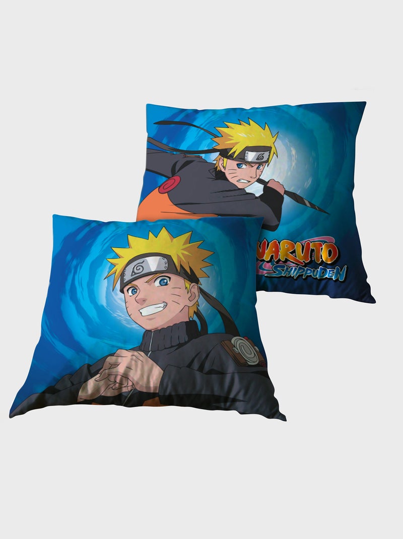 Coussin imprimé "Naruto" bleu - Kiabi