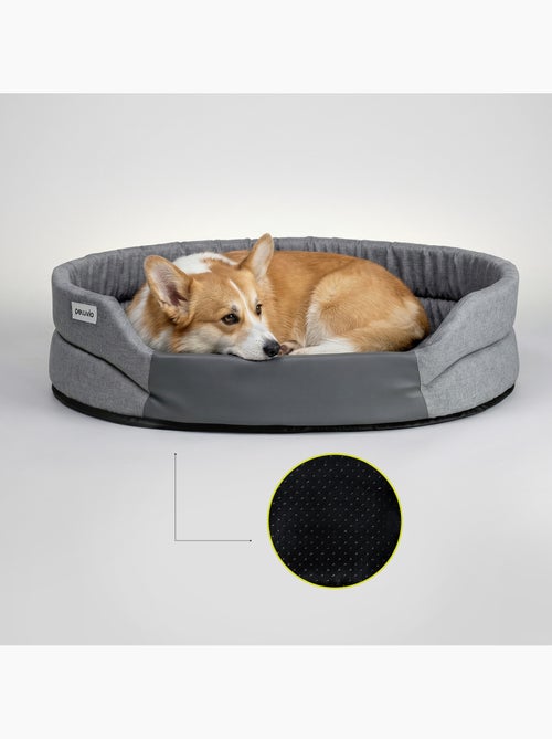 Coussin panier pour chien PELUVIO Arita - Antidérapant - Kiabi