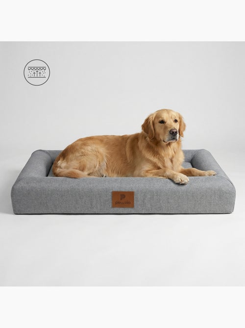 Coussin panier pour chien PELUVIO Kibi - Antidérapant - Mousse à mémoire de forme - Kiabi