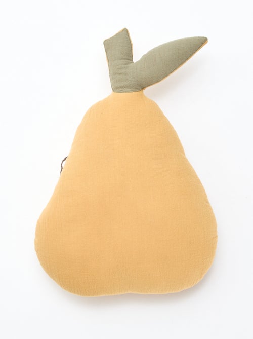 Coussin 'Poire' gaze de coton - Kiabi