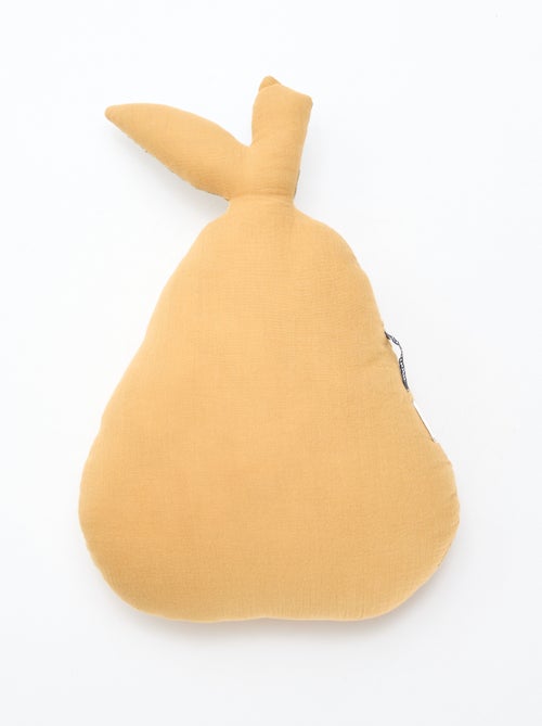 Coussin 'Poire' gaze de coton - Kiabi