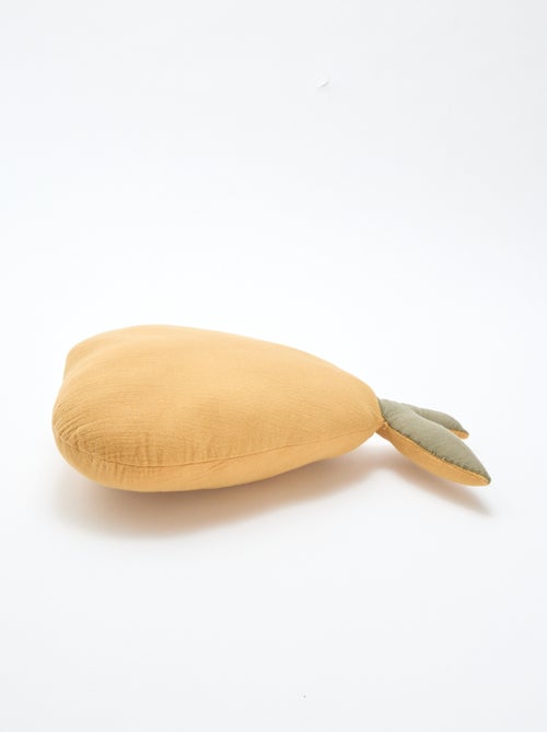 Coussin 'Poire' gaze de coton - Kiabi