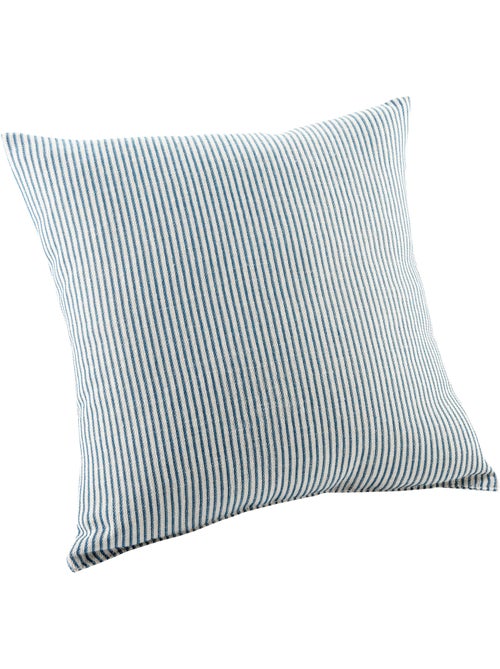 Coussin rayé style bord de mer - Kiabi