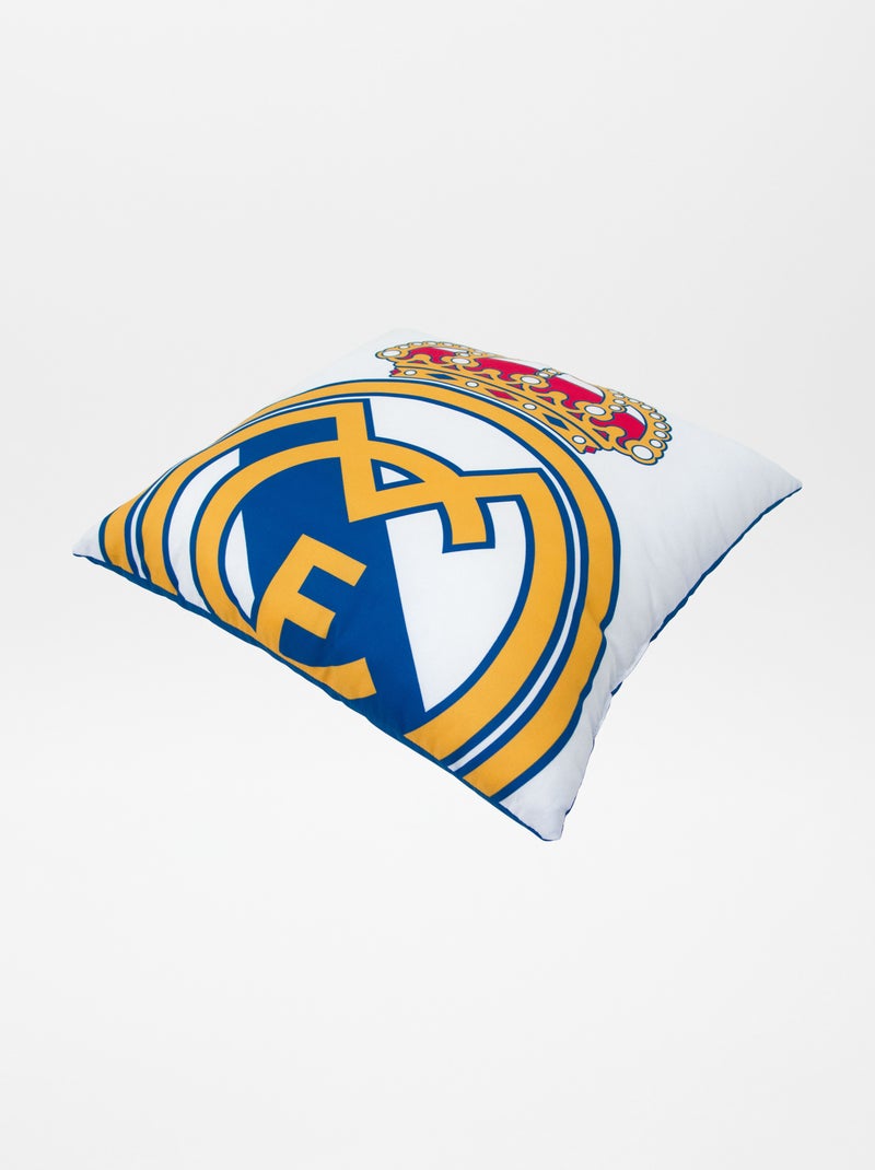 Coussin 'Real Madrid' Bleu - Kiabi