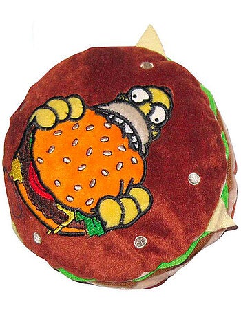 Coussin rond décoratif Homer Simpson 17 cm – Simpson