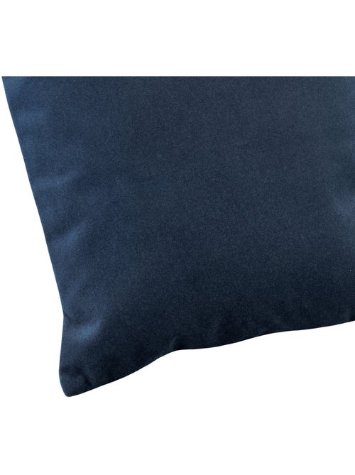 Coussin velours  - Effet peau de pêche - Kiabi