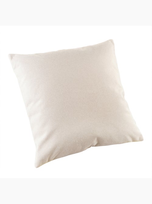 Coussin velours - Effet peau de pêche - Kiabi Coussin velours - Effet peau de pêche - Kiabi