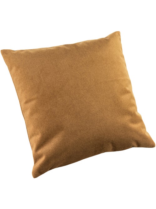 Coussin velours  - Effet peau de pêche - Kiabi