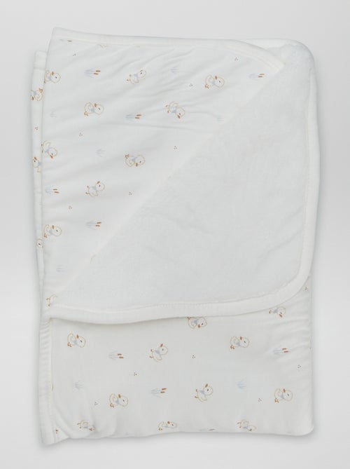 Couverture avec imprimé - Kiabi