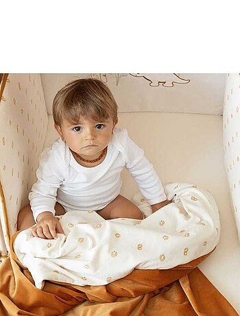 Couverture bébé bicolore - diplododo