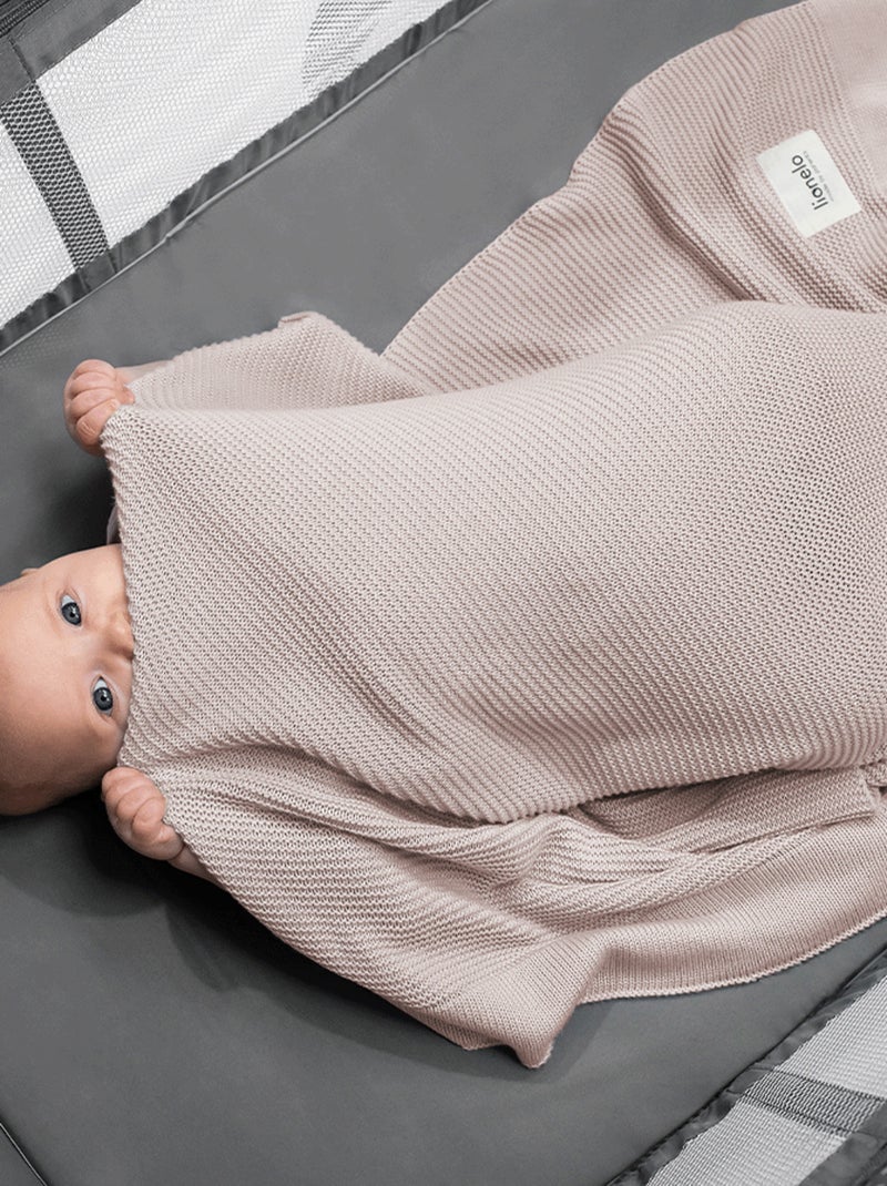 Couverture bébé et Lange en bambou naturel LIONELO Beige - Kiabi