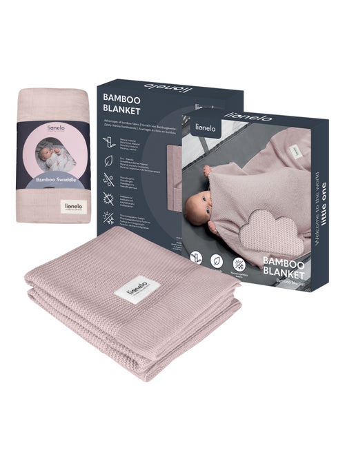 Couverture bébé et Lange en bambou naturel LIONELO - Kiabi