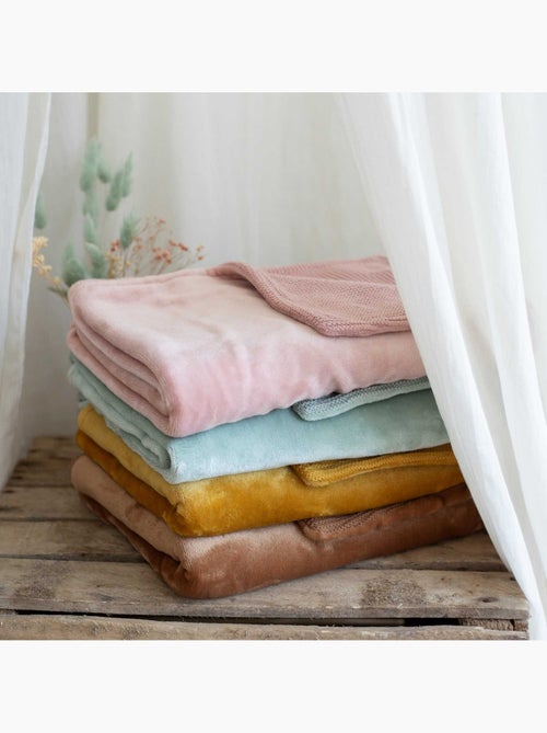 Couverture bébé réversible - Kiabi