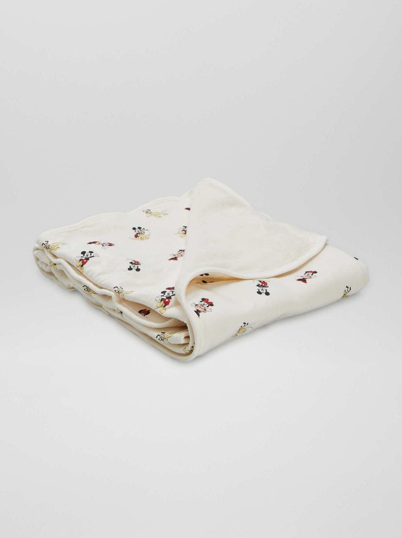 Couverture 'Disney' Blanc - Kiabi