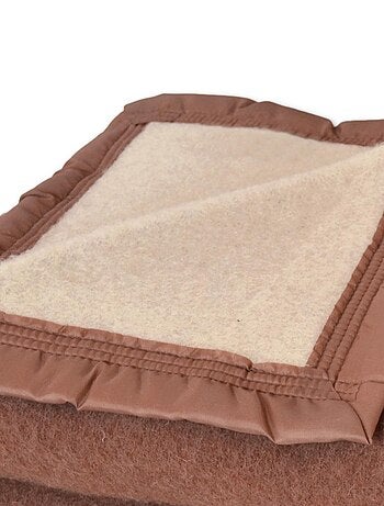 Couverture en 100% pure laine vierge 500g/m²