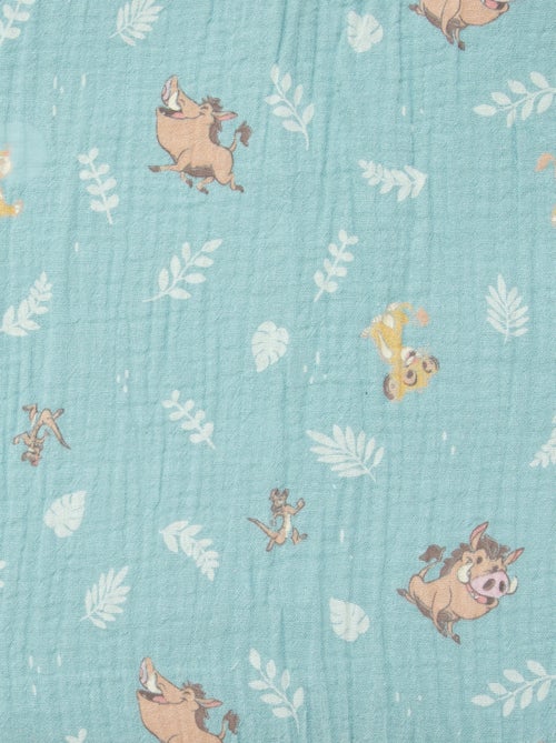 Couverture en coton et en polaire 'Simba' - Kiabi