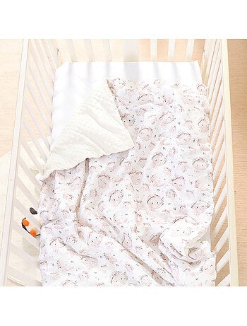 Couverture enfant en Coton Oeko-tex et Minky | SUPERBE BEBE