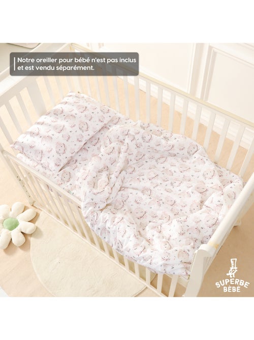 Couverture enfant en Coton Oeko-tex et Minky | SUPERBE BEBE - Kiabi Couverture enfant en Coton Oeko-tex et Minky | SUPERBE BEBE - Kiabi