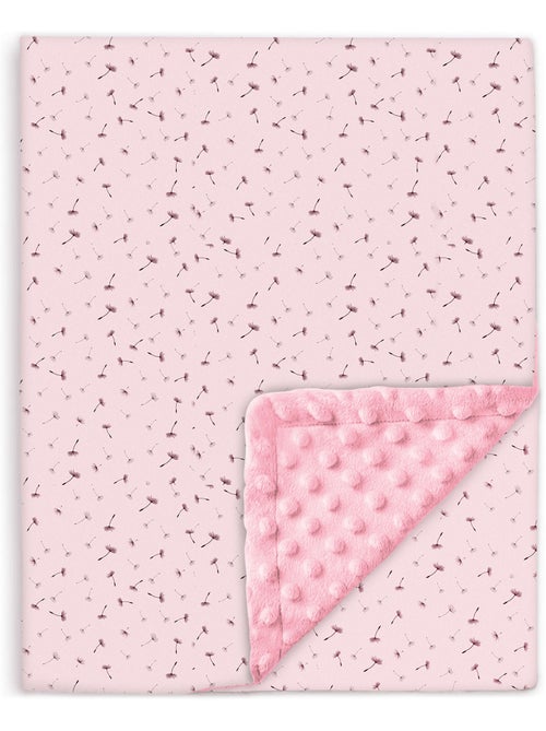 Couverture enfant en Coton Oeko-tex et Minky | SUPERBE BEBE - Kiabi Couverture enfant en Coton Oeko-tex et Minky | SUPERBE BEBE - Kiabi