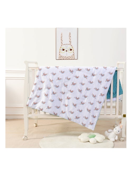 Couverture enfant en Coton Oeko-tex et Minky | SUPERBE BEBE - Kiabi Couverture enfant en Coton Oeko-tex et Minky | SUPERBE BEBE - Kiabi