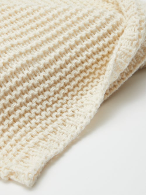 Couverture grosse maille - Kiabi Home - Kiabi