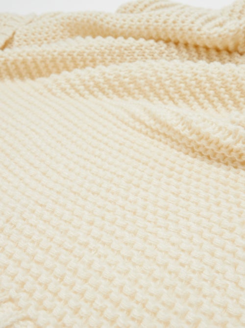 Couverture grosse maille - Kiabi Home - Kiabi