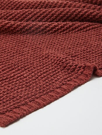 Couverture grosse maille 160 x 130 cm - Kiabi Home