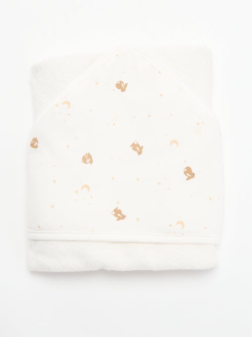 Couverture imprimé en coton jersey et polaire - Kiabi Couverture imprimé en coton jersey et polaire - Kiabi