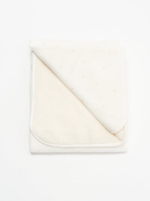 Couverture imprimée en polaire - Kiabi Couverture imprimée en polaire - Kiabi