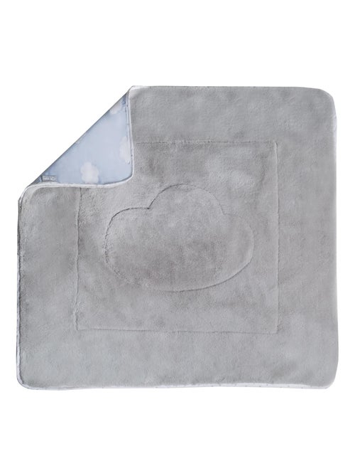Couverture imprimée nuage en coton et polaire 80 x 80 cm 'Kleine Wolke' ROBA - Kiabi
